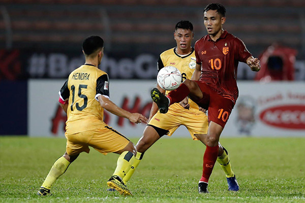 ĐT Thái Lan đã phải di chuyển qua 4 nước trong số 8 trận đấu ở AFF Cup 2022