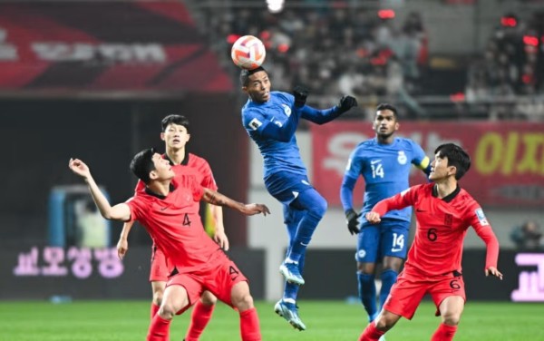 Hàn Quốc đã có chiến thắng không hề dễ dàng trước Singapore