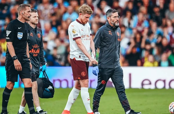Dù đang chấn thương nhưng De Bruyne vẫn có tên dự FIFA Club Wolrd Cup